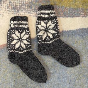 Handmade Icelandic socks/stockings
